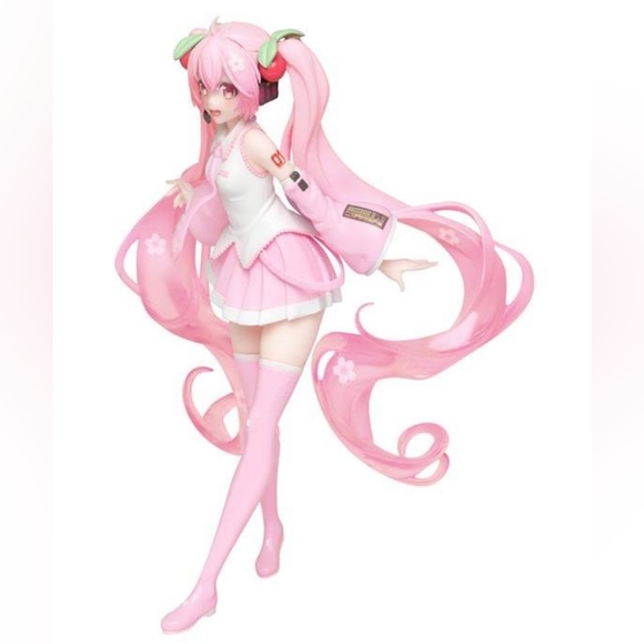 Vocaloid Sakura Miku (Newly Written Illustration Ver.) Prize Figure - Picture 2 of 3